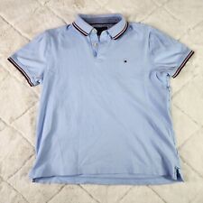 Tommy Hilfiger Camisa Com Gola Azul Grande comprar usado  Enviando para Brazil