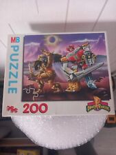 Jogos Retrô - 1994 - Quebra-cabeças MB - Power Rangers - 200 Peças - Completo - GC , usado comprar usado  Enviando para Brazil
