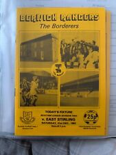 Berwick Rangers v East Stirling 1983 comprar usado  Enviando para Brazil