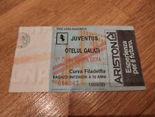 Biglietto juventus otelul usato  Roma