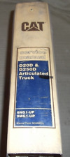 LIVRO MANUAL DE REPARO LOJA DE SERVIÇO CAMINHÃO ARTICULADO CAT CATERPILLAR D20D D250D, usado comprar usado  Enviando para Brazil