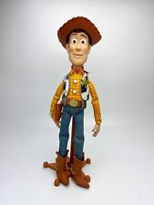 Muñeca Toy Story Woody Collection 2009 con logotipo de nube azul Pixar Thinkway con jeans reales segunda mano  Embacar hacia Argentina