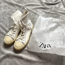 Zara trainers white for sale  LYMM