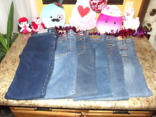 Lot of 6 Vintage Y2K Bongo Flare Boot Cut Jeans Womens 11 Denim Pants 31x30 for sale  Shipping to South Africa