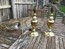 Pair vintage brass for sale  BIRMINGHAM