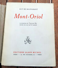 Maupassant mont oriol d'occasion  Abondant