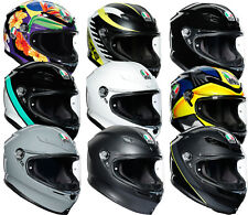 Capacete AGV K6 rosto inteiro E2205 capacete de colisão de motocicleta , usado comprar usado  Enviando para Brazil