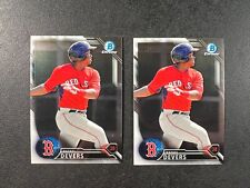 2x 2016 Bowman Chrome Draft #BDC-160 Rafael Devers Bowman Chrome J1 comprar usado  Enviando para Brazil