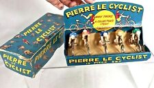 Vintage Bike Bicycle "Pierre Le Cyclist" Rare w/ Box Set Miniature Trick Toy for sale  Shipping to South Africa