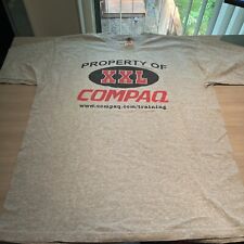 Compaq Computer Technology Tshirt Vtg Late 90’s X-large Xl Vintage, used for sale  Shipping to South Africa