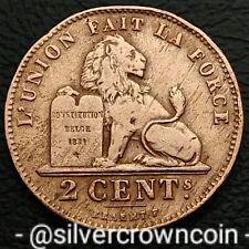 Belgium centimes 1902. d'occasion  Expédié en Belgium