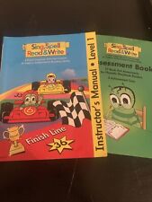 3 Books Included Sing Spell Read And Write Teachers Guides And Assessment Book, used for sale  Johnson City