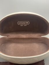 Genuinecoach sunglasses case for sale  WEYMOUTH