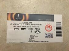 Ticket olympiakos rsc d'occasion  Expédié en Belgium