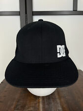 DC Shoes Gorra Ajustada Adulto Mediana Negra Flexfit Mezcla Lana Patín Playa, usado segunda mano  Embacar hacia Argentina