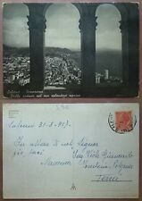 Salerno panorama 1957 usato  Roma