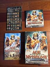 Age of Mythology: Gold Edition (PC, 2002) CIB Dois Discos, Pôster, Manual comprar usado  Enviando para Brazil