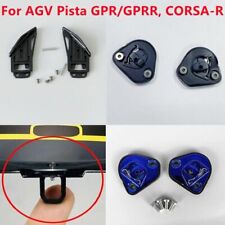 Acessórios de viseira de capacete para travas de capacete AGV PISTA GPRR PISTA GPRR CORSA R, usado comprar usado  Enviando para Brazil