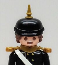 Prusse Garde Soldats Officier Drapeau Playmobil à Hussard Prussien contre 