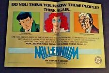 Millennium promo poster for sale  Fullerton