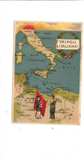 Cartolina militare tripoli usato  Roma