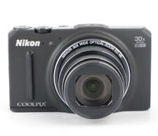 Nikon Coolpix S9700 Punto & disparar Cámara Digital * Negro * Perfecto segunda mano  Embacar hacia Argentina