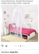 Princess bed canopy for sale  STIRLING