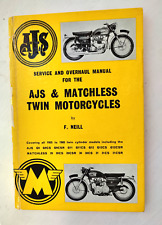 Livro de motocicletas AJS Matchles Twins modelo G9CS G9CCSR G11 G11CS G12CSR 20 30 31 comprar usado  Enviando para Brazil
