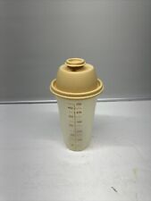 Shake rápido Tupperware vintage 16 oz. Liquidificador liquidificador molho shaker tampa de amêndoa  comprar usado  Enviando para Brazil