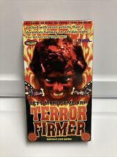 Terror Firmer 1999 Troma Raro HTF (VHS) Lloyd Kaufman Terror Ron Jeremy Slasher comprar usado  Enviando para Brazil