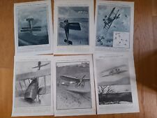 Antique aircraft prints for sale  SOUTHAM