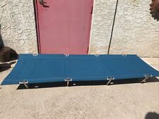 Vintage Goode Canvas 7 Foot Compact Cot Camping Aluminum Frame in Box USA 70s for sale  Shipping to South Africa
