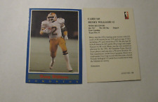 Usado, Henry Gizmo Williams ( East Carolina) CFL Jogo ROOKIE card Jogo 1988 #45 comprar usado  Enviando para Brazil