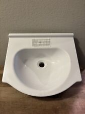 American Standard Tropic Round Widespread  Pedestal Sink Basin 14” Bowl  White for sale  Shipping to South Africa