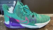 Używany, Nike Męskie buty do koszykówki Lebron Witness 6 South Beach Emerald rozmiar 15 na sprzedaż  Wysyłka do Poland