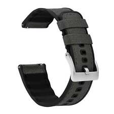 Usado, Omega Moonswatch Cordrua tecido silicone híbrido cinza fumaça pulseira de relógio comprar usado  Enviando para Brazil