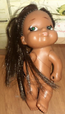 1 JUGUETE DE COLECCIÓN MUÑECA HECHA EN JAPÓN FIGURA NIÑA JUGUETES MUNECA PUPPEN POPEE negro, latino, usado segunda mano  Embacar hacia Argentina