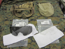 NEW LENSES ESS Profile NVG Ballistic Goggles Terrain Tan - Foam Split for sale  Shipping to South Africa