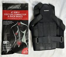 Shaperky 2-in-1 Posture Corrector & Back Brace Size Small/Med-(Store return) for sale  Shipping to South Africa