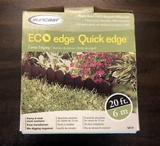 Used, NEW Suncast QE20 Eco Edge Quick Edge Lawn Edging Border - Black - 20 ft. for sale  Shipping to South Africa