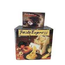 PASTA EXPRESS X2000 Electrc FABRICANTE DE PASTA por CTC con 17 troqueles caja original VHS 1993 segunda mano  Embacar hacia Mexico