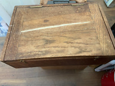 Wooden hinged box for sale  HASTINGS