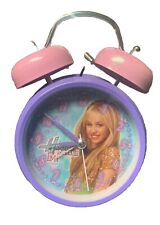 Reloj despertador de campana doble Disney Hannah Montana ¡Brillan en la oscuridad gráficos! Usado segunda mano  Embacar hacia Argentina