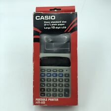 Calculadora de impresión Casio HR-8B GYB impresora portátil que funciona segunda mano  Embacar hacia Argentina