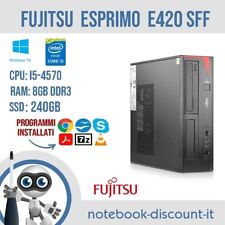 FUJITSU ESPRIMO SFF E420 Cpu i5-4570 8gb DDR3  SSD 240gb PC RICONDIZIONATO na sprzedaż  Wysyłka do Poland