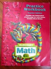 Harcourt Math: Practice Workbook Teacher's Edition grado 6 segunda mano  Embacar hacia Argentina