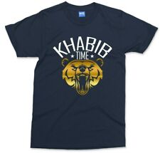 Camiseta Khabib Time Nurmagomedov MMA artes marciais mistas lutador ginásio treinamento masculina comprar usado  Enviando para Brazil
