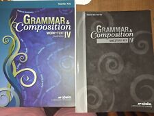 Abeka grammar composition for sale  Glennville