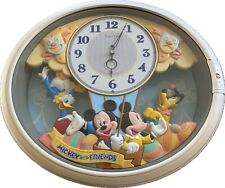 Reloj de pared SEIKO Mickey & Friends Disney Time reproduce melodías FW580W Japón raro, usado segunda mano  Embacar hacia Argentina