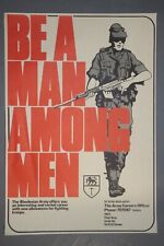 SUPERB REPLICA RHODESIAN ARMY RECRUITING POSTER UDI BUSH WARS RHODESIA for sale  Shipping to South Africa